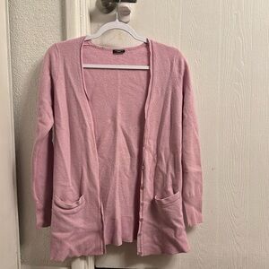 Magaschoni Women’s Pink Cashmere Cardigan